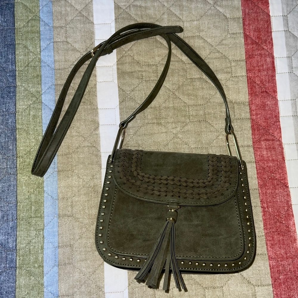Olive green purse